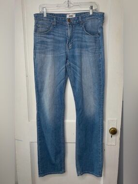 PAIGE Normandie Men’s Jeans Size 34 Inseam 32 Light Blue Straight
